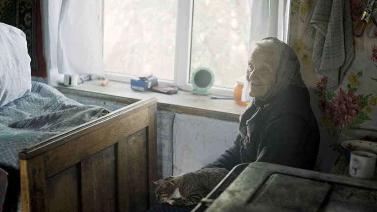 donna anziana ucraina