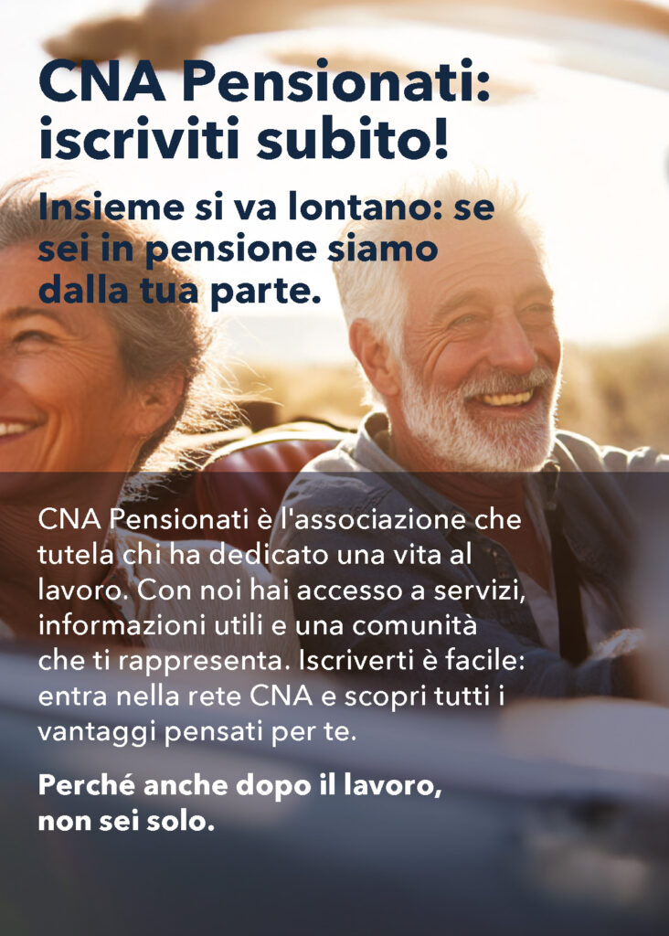 CNA Pensionati: iscriviti subito!